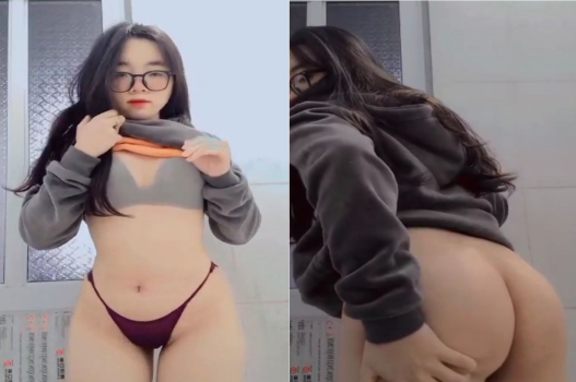 Giao hợp với cô nàng tuổi teen kính cận vòng 3 đồ sộ